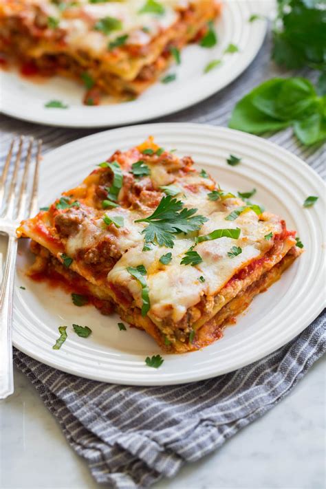 Quick Lasagna Recipe .